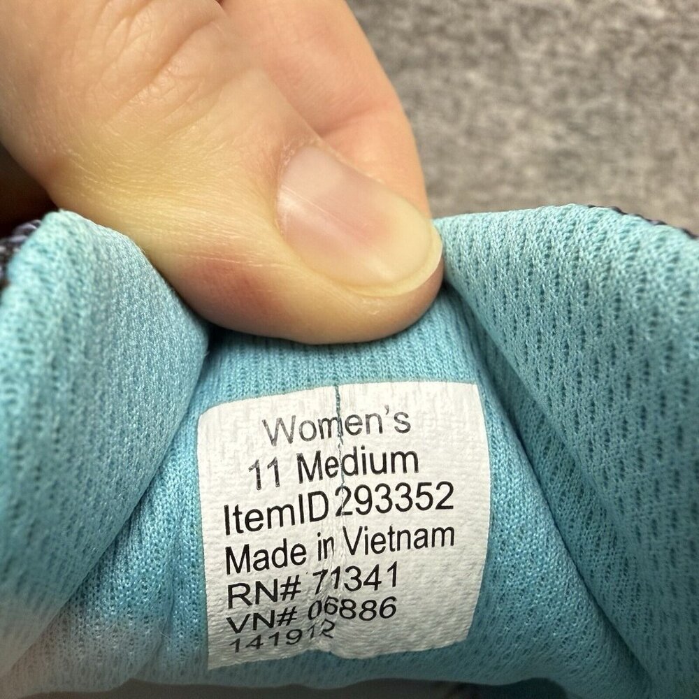 ✅LL Bean Beansport Feldspar Sneakers Blue Suede Low Top Comfort Shoes Womens 11M - Picture 2 of 10